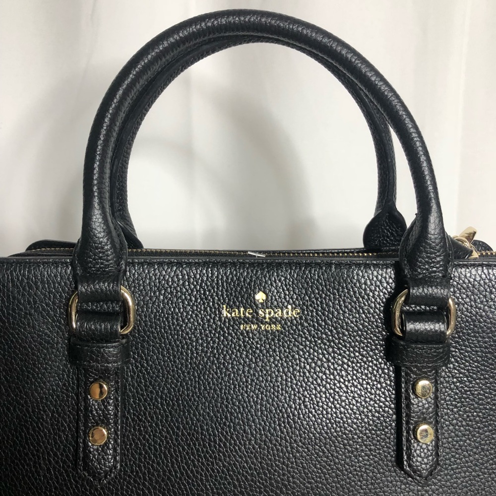 SOLD Kate Spade Pebbled Mulberry Street Lise Satch - Picture 3 of 12